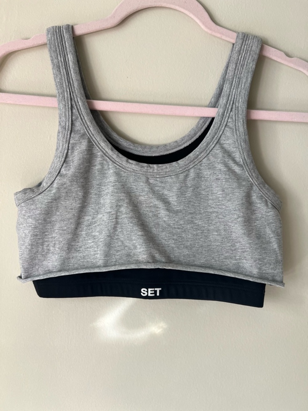 NWOT Set Active Women's Sportbody Roster Layered Sports Bra